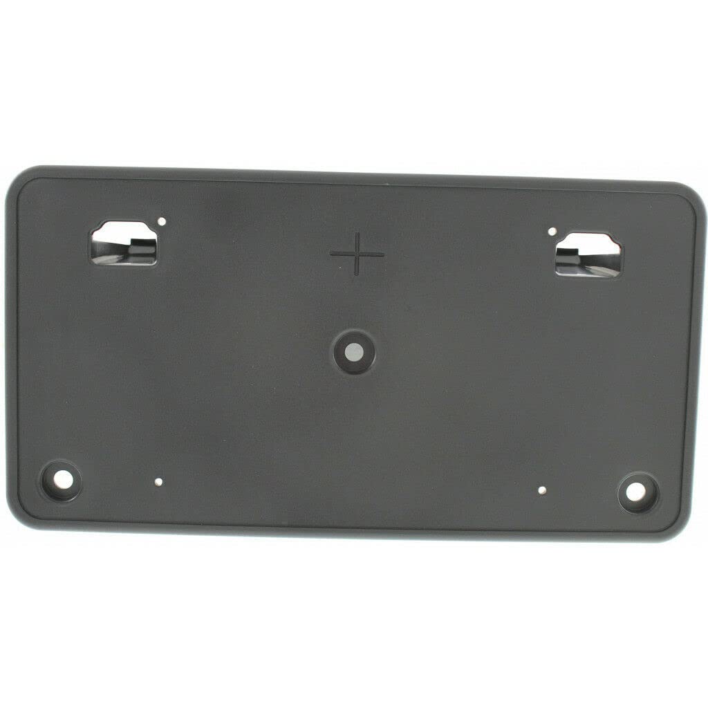 DAT AUTO PARTS Front Bumper License Plate Frame Tag Mounting Bracket Holder Cover Replacement for 2010-2014 Volkswagen Jetta Wagon or Golf Except R...