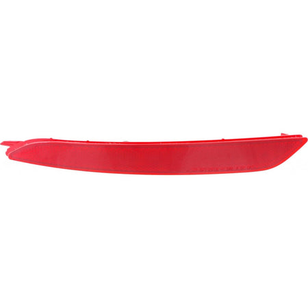 DAT AUTO PARTS Rear Left Driver Side Bumper Light Reflector, Fits 2014-2016 Hyundai Elantra Sedan, Plastic Red Lens, HY1184114 924053X200