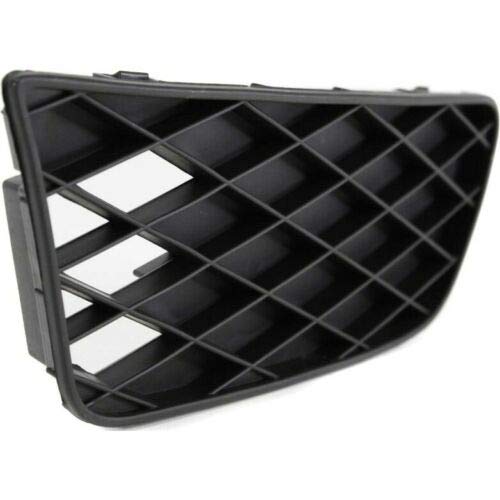 DAT AUTO PARTS Front Left Driver Side Fog Light Hole Cover Grille Trim Bumper Insert Replacement For 2009 2010 2011 Honda Civic Sedan & Hybrid Mode...