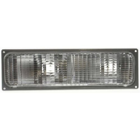 DAT AUTO PARTS Front Left Driver Side Corner Park Signal Lamp Turn Replacement for 1988-1993 GMC C/K Full Size Pickup Mounts Below Composite Head L...