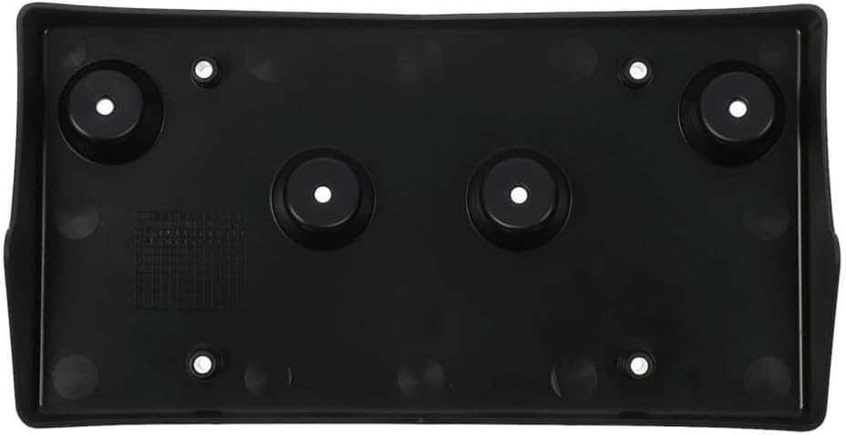 DAT AUTO PARTS Front Bumper License Plate Bracket Frame Cover Tag Holder Replacement for 2018-2021 Chevrolet Equinox Black Textured Made of Plastic...