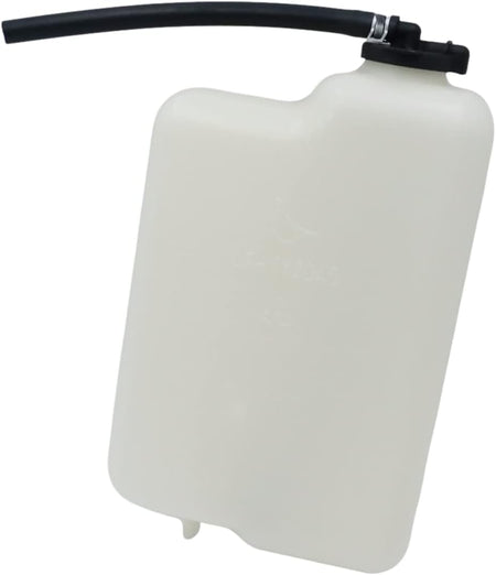 DAT AUTO PARTS Coolant Recovery Bottle Tank With Cap Replacement for 1995-2004 Toyota Tacoma White Textured Plastic TO3014108 164700C011