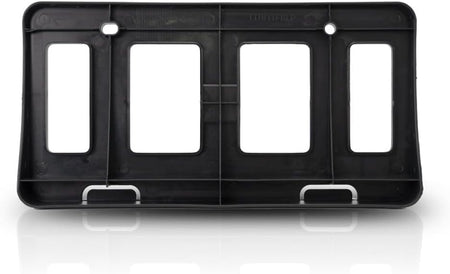 DAT AUTO PARTS Front Bumper License Plate Frame Tag Mounting Bracket Holder Replacement For 2011-2013 Toyota Highlander Except Hybrid Black Texture...