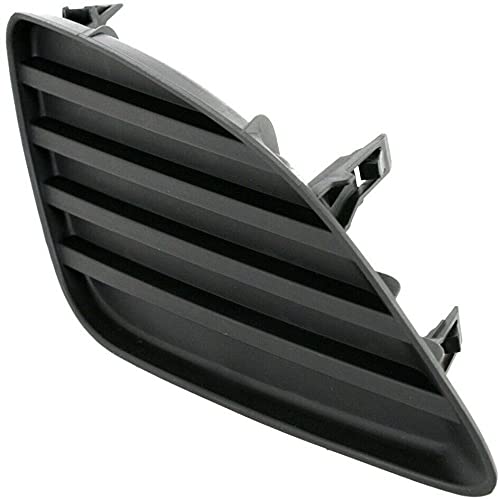 DAT AUTO PARTS Front Right Passenger Side Fog Light Lamp Trim Cover Insert Replacement for 2010-2011 Toyota Camry Except Hybrid Models Black Textur...