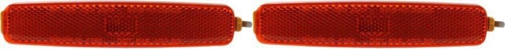 DAT AUTO PARTS SIDE MARKER LIGHT ASSEMBLY SET OF TWO REPLACEMENT FOR 01-05 HYUNDAI ELANTRA IN THE BUMPER FRONT LEFT DRIVER AND RIGHT PASSENGER SIDE...