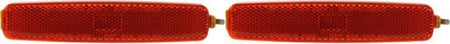 DAT AUTO PARTS SIDE MARKER LIGHT ASSEMBLY SET OF TWO REPLACEMENT FOR 01-05 HYUNDAI ELANTRA IN THE BUMPER FRONT LEFT DRIVER AND RIGHT PASSENGER SIDE...