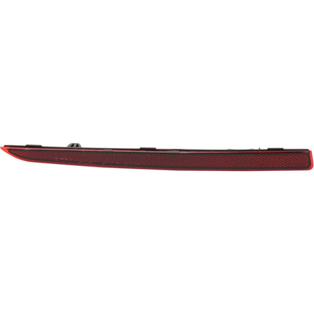 DAT AUTO PARTS Rear Left Driver Side Bumper Cover Reflector Lamp Marker Light Insert Replacement For 2013-2020 Lincoln MKZ Red Plastic Lens FO11841...