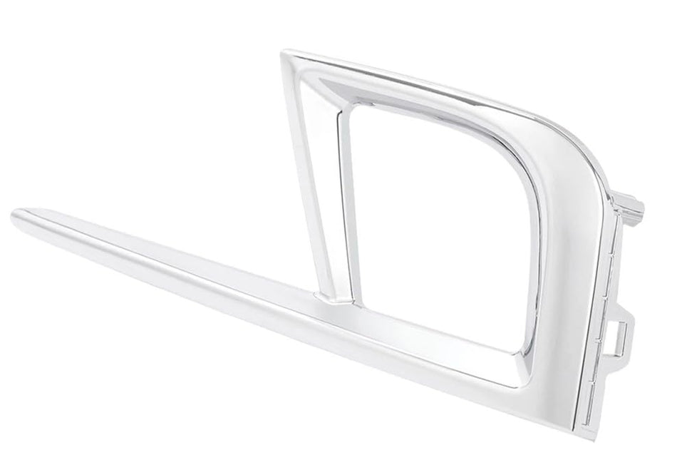 DAT AUTO PARTS Front Left Driver Side Fog Light Hole Bezel Lamp Cover Trim Molding Bumper Insert Replacement For 2018 2019 2020 Honda Odyssey Silve...