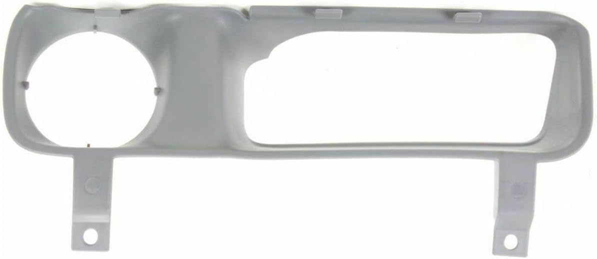 DAT AUTO PARTS Front Right Passenger Side Fog Light Molding Insert Bezel Cover Grille Trim Replacement For 1994-2002 Dodge Ram 1500 Fullsize Pickup...