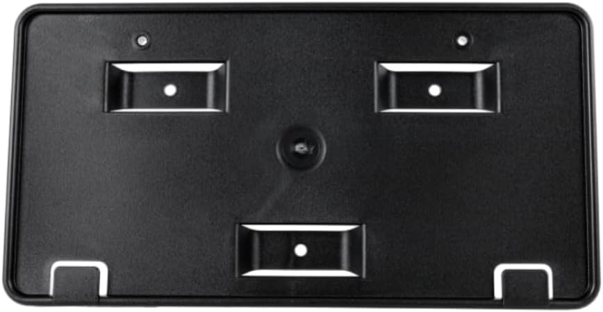 DAT AUTO PARTS Front Bumper License Plate Frame Tag Mounting Bracket Holder Replacement for 2020-2024 Ford Transit Van Black Textured Plastic FO106...
