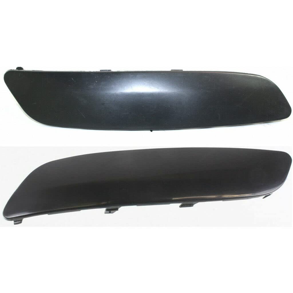 DAT AUTO PARTS Front Right Passenger & Left Driver Side Bumper Cover Bracket Retainer Set Of 2 Replacement For 2005 - 2008 Volkswagen Jetta Black S...