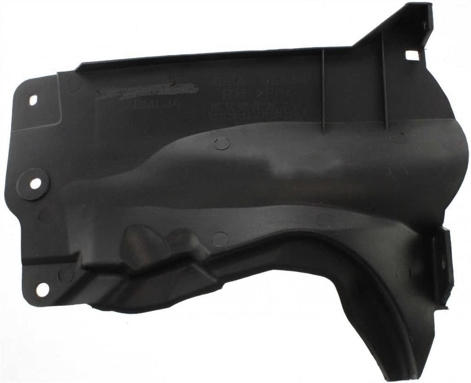 Front Passenger Side Undercar Shield Fits 2006-2010 Mazda 5 MA1228102