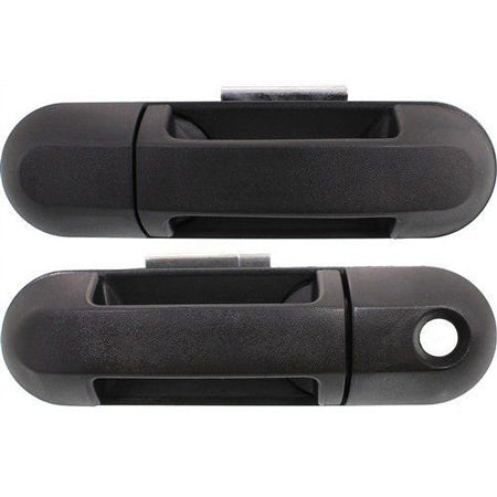 DAT AUTO PARTS OUTSIDE DOOR HANDLE SET OF TWO REPLACEMENT FOR 02 - 03 FORD EXPLORER SPORT LEFT DRIVER AND RIGHT PASSENGER SIDE PAIR FO1310139 FO131...