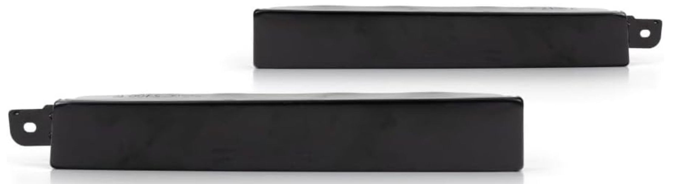 Front Left Driver And Right Passenger Side Bumper Filler Bracket Insert Below Head Light Set Of 2 Replacement For 1996-2002 Toyota 4Runner Black Pa...