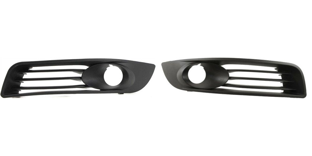 DAT AUTO PARTS Front Left Driver & Right Passenger Set of 2 Fog Light Bezel Cover Trim Insert Pair Replacement For 2006-2011 Chevy Impala LT & LTZ ...
