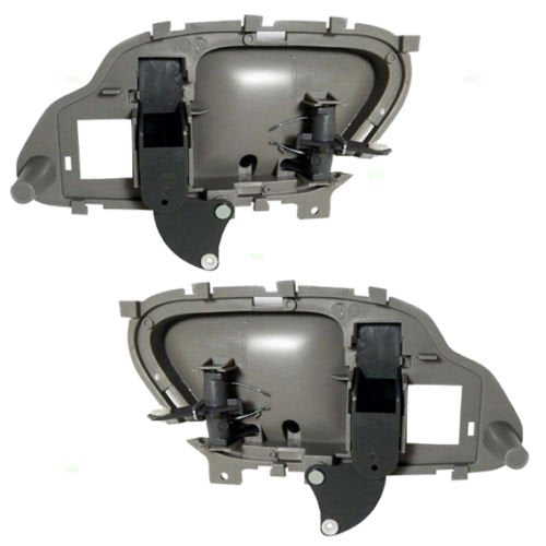 Rear Driver and Passenger Side Inner Door Handle Set of 2 Fits 1995-2002 Chevrolet CK Pickup 1995-1999 Blazer 1995-1999 Suburban C GM1352101
