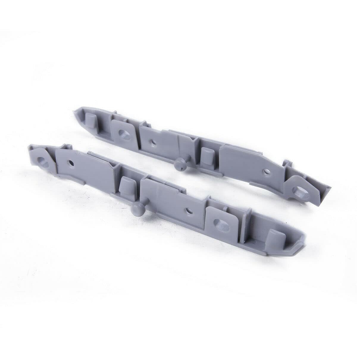 DAT AUTO PARTS Front Right Passenger & Left Driver Side Bumper Cover Support Bracket Set Of 2 Replacement For 2015 - 2017 Chrysler 200 Sedan Black ...
