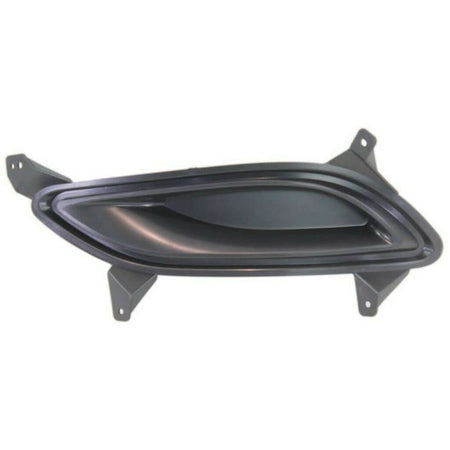 DAT AUTO PARTS Front Left Driver Side Fog Light Hole Lamp Cover Trim Molding Bumper Insert Replacement For 2011 2012 2013 Hyundai Sonata Except Hyb...