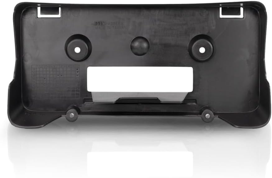 DAT AUTO PARTS Front License Plate Bracket Tag Holder Frame Replacement for 2010-2012 Ford Fusion And Ford Fusion Hybrid Black Textured Made of Pla...