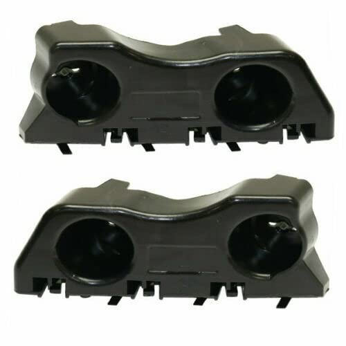 Front Driver & Passenger Set Of 2 Bumper Cover Support Bracket Mounting Retainer Reinforcement Brace Pair Replacement For 2016-2023 Nissan Maxima B...