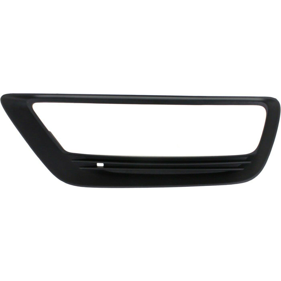 DAT AUTO PARTS Front Left Driver Side Bumper Insert Fog Light Hole Cover Bezel Trim Molding Replacement For 2013 2014 2015 Honda Accord 4 Door Seda...