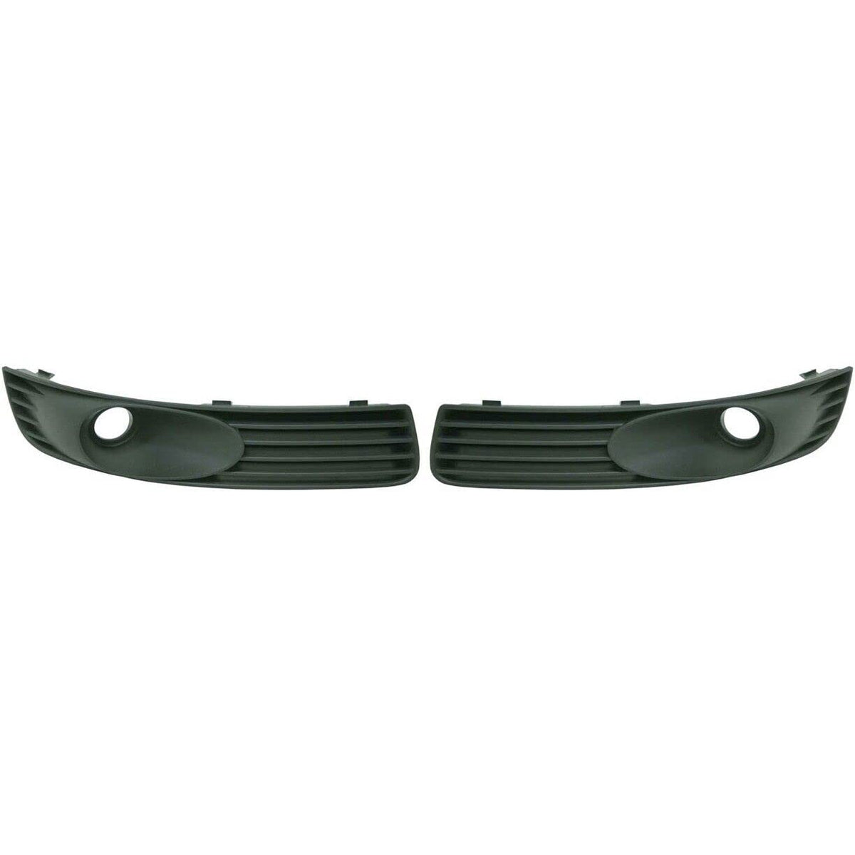 Front Left Driver & Right Passenger Set Fog Light Bezel Cover Replacement For 2005-2010 Chevy Cobalt Except SS/Sport 2007-2009 Pontiac G5 Except GT...