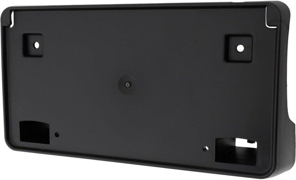 DAT AUTO PARTS Front Bumper License Plate Bracket Frame Cover Tag Holder Replacement for 2013-2016 Dodge Dart Black Plastic Textured CH1068123 6808...
