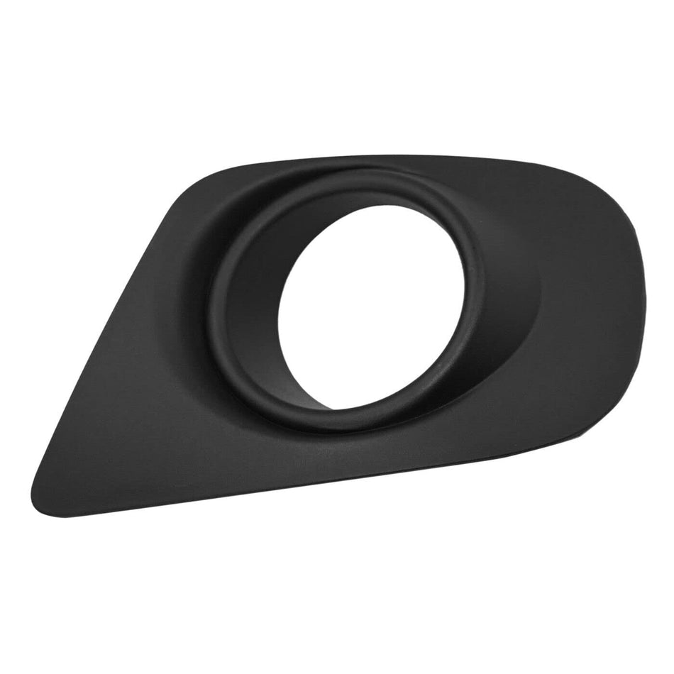 DAT AUTO PARTS Front Right Passenger Side Bumper Fog Light Cover Bezel Hole Trim Insert Replacement For 2011-2019 Dodge Journey Black Textured Plas...