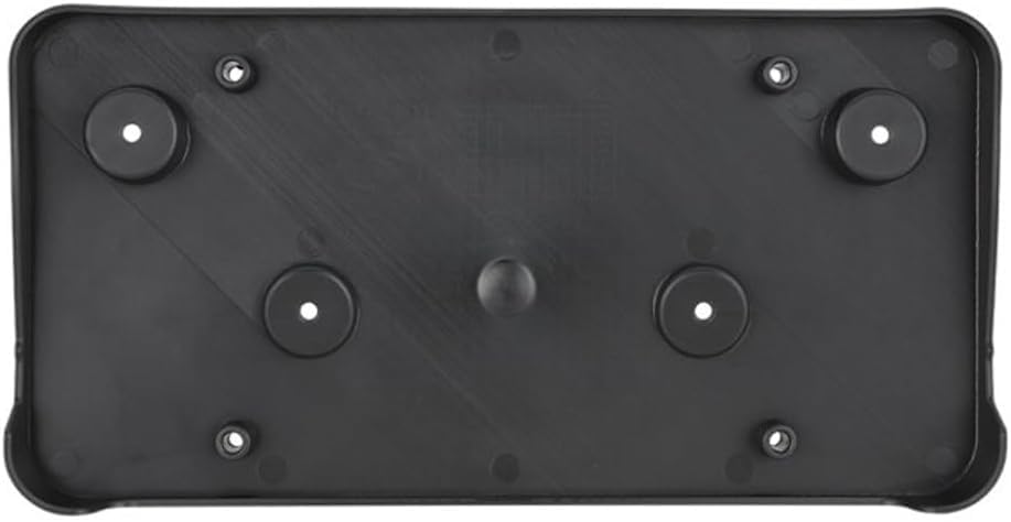 DAT AUTO PARTS Front Bumper License Plate Frame Tag Mounting Bracket Holder Replacement For 2018-2021 Buick Enclave Black Textured Plastic GM106820...