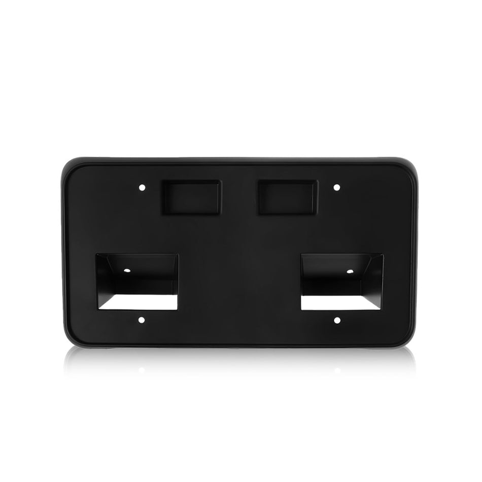 DAT AUTO PARTS Front License Plate Bracket Tag Holder, Fits 2024–2025 Chevrolet Pickup Silverado 2500 & 3500 Models, Black Plastic Textured Finish,...