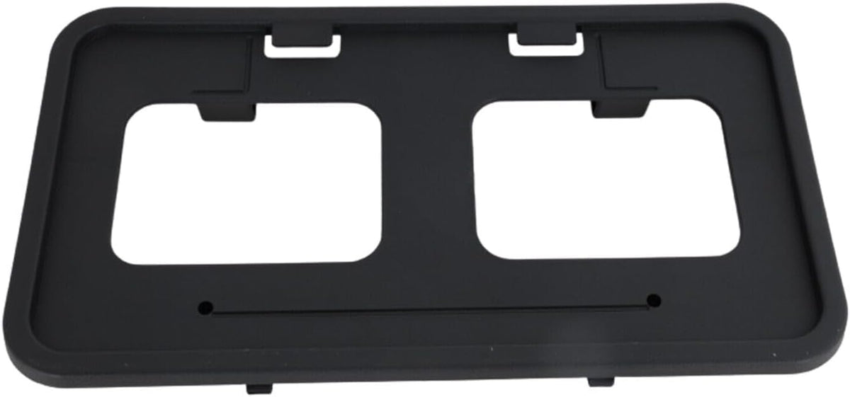 DAT AUTO PARTS Front Bumper Cover License Plate Frame Tag Mounting Bracket Holder for 2011-2016 Ford F450 F550 Superduty Models Black Textured Plas...