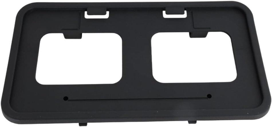 DAT AUTO PARTS Front Bumper Cover License Plate Frame Tag Mounting Bracket Holder for 2011-2016 Ford F450 F550 Superduty Models Black Textured Plas...