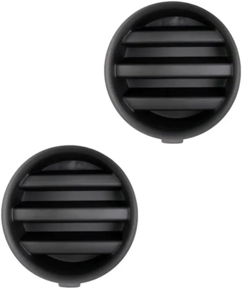 Front Driver and Passenger Side Fog Light Cover Set of 2 Fits 2006-2010 Jeep Commander 2005-2007 Jeep Grand Cherokee CH1038112 5183440AA