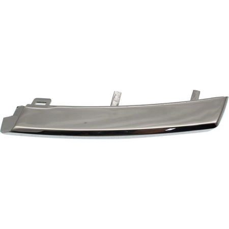 DAT AUTO PARTS Front Left Driver Side Upper Grille Molding Bracket Replacement For 2007 - 2009 Honda CR-V EX EX-L Chrome Smooth HO1212110 71125SXSA21