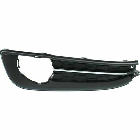 DAT AUTO PARTS Front Left Driver Side Bumper Insert Fog Light Bezel Cover Grille Molding Replacement For 2013 2014 Honda Civic 2.4 Si Sedan Black T...