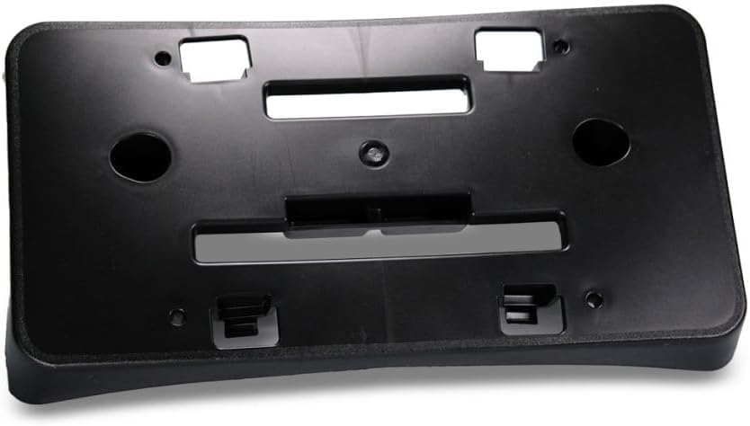 DAT AUTO PARTS Front License Plate Bracket Tag Holder Frame Replacement for 2019 2020 2021 Chevrolet Malibu Black Textured Made of Plastic GM106820...