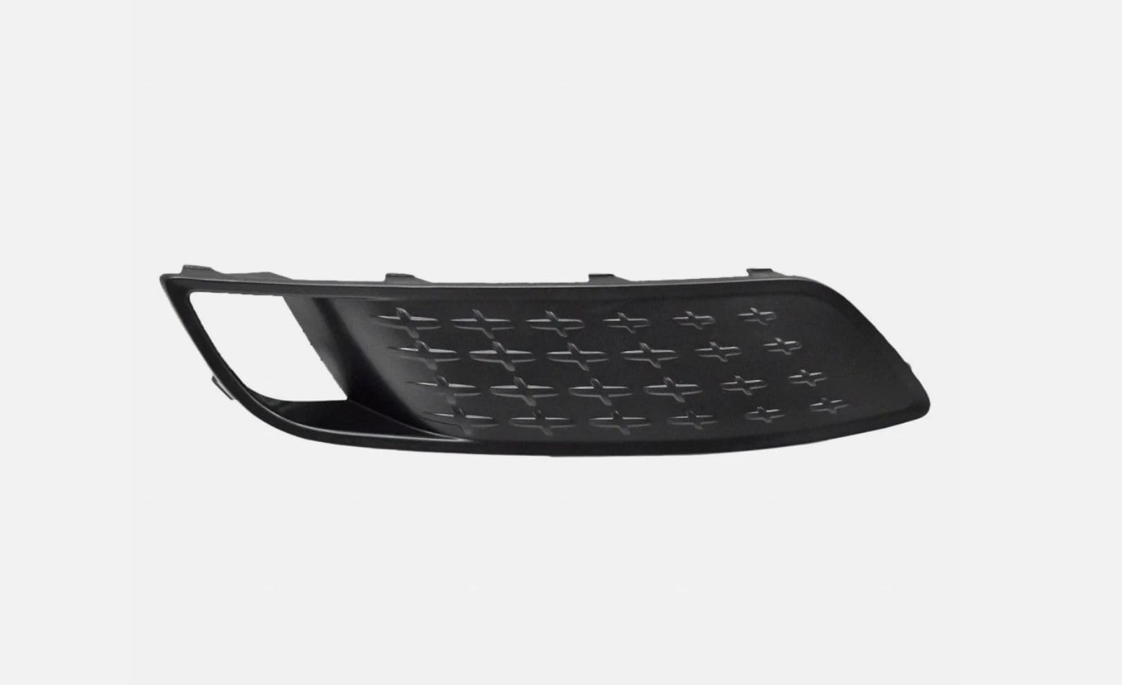 DAT AUTO PARTS Front Left Driver Side Fog Light Hole Lamp Cover Trim Molding Bumper Insert Grille Replacement For 2020-2025 Hyundai Venue Black Tex...