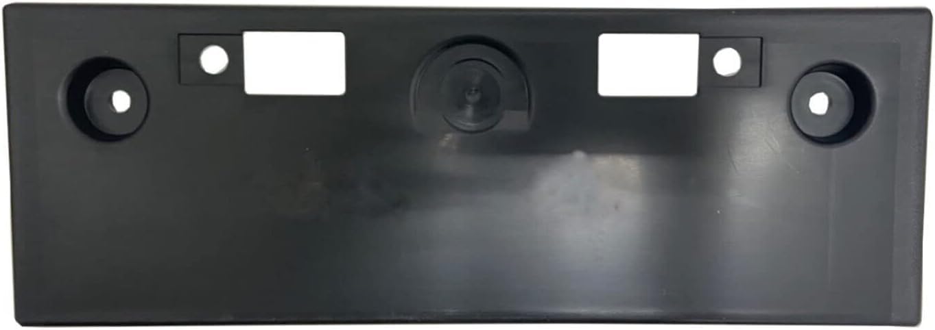 DAT AUTO PARTS Front Bumper License Plate Mounting Bracket Frame Cover Tag Holder Replacement for 2021-2023 Nissan Armada Truck Models Black Textur...