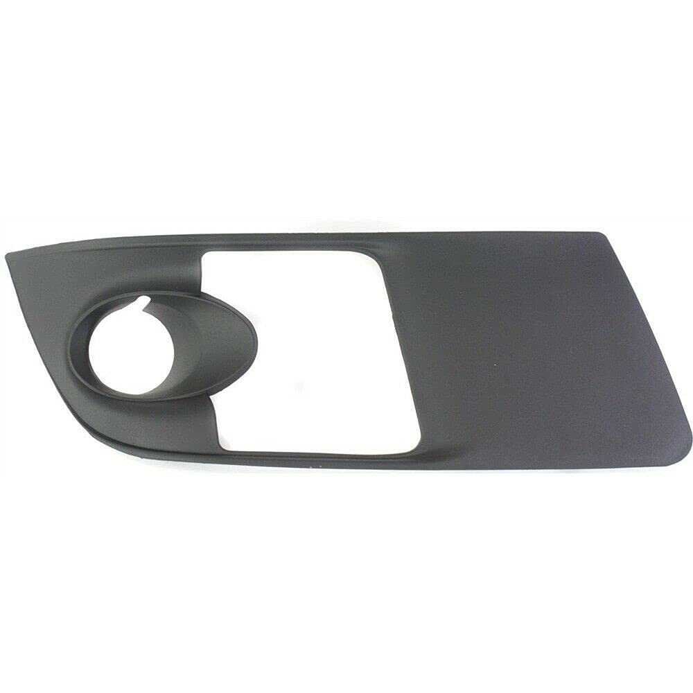 DAT AUTO PARTS Front Right Passenger Side Bumper Insert Fog Light Bezel Molding Cover Grille Trim Replacement for 2007-2010 Saturn Outlook Black Te...
