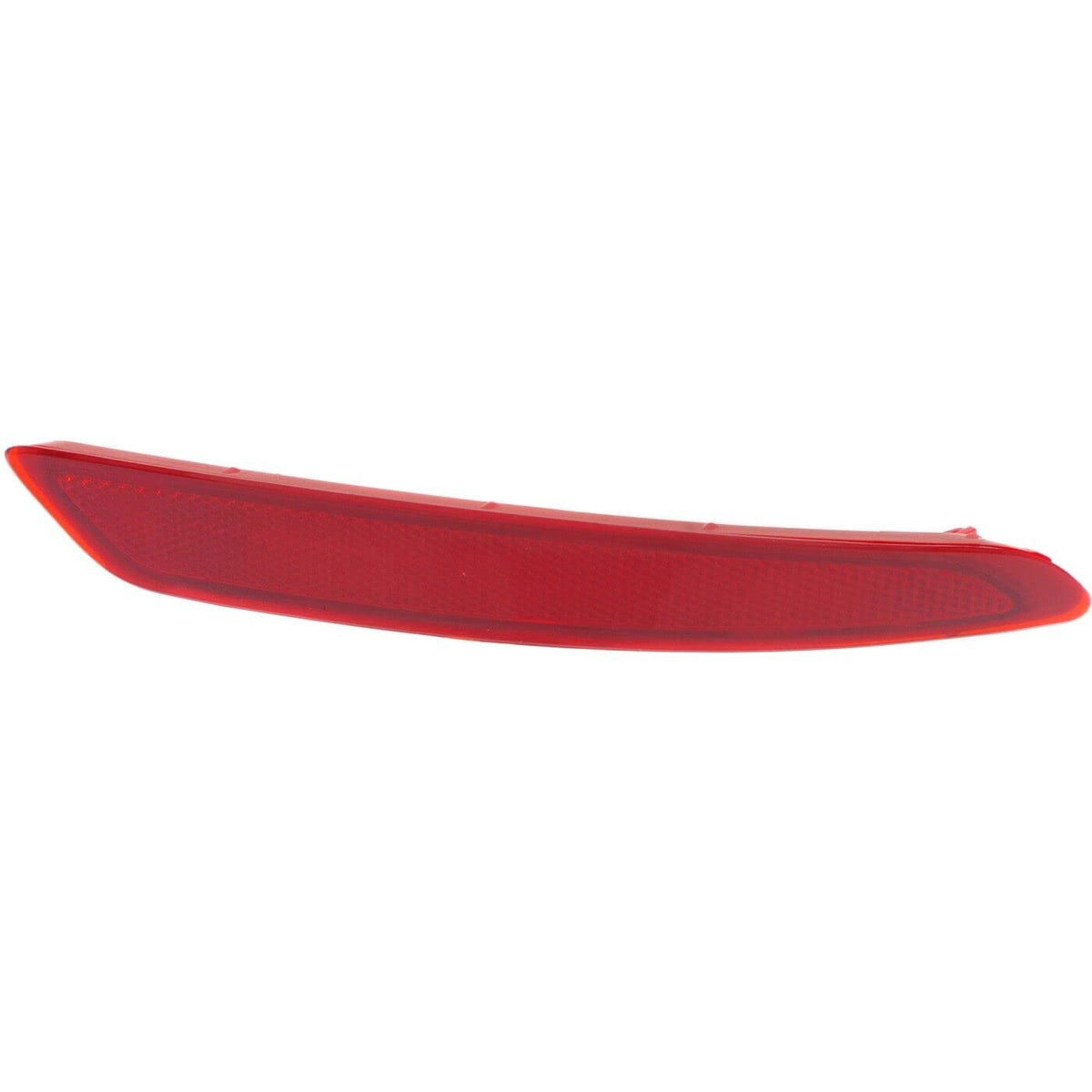 DAT AUTO PARTS Rear Right Passenger Side Bumper Cover Marker Light Reflector Lamp Insert Replacement For 2014-2019 Ford Fiesta Sedan Red Plastic Le...