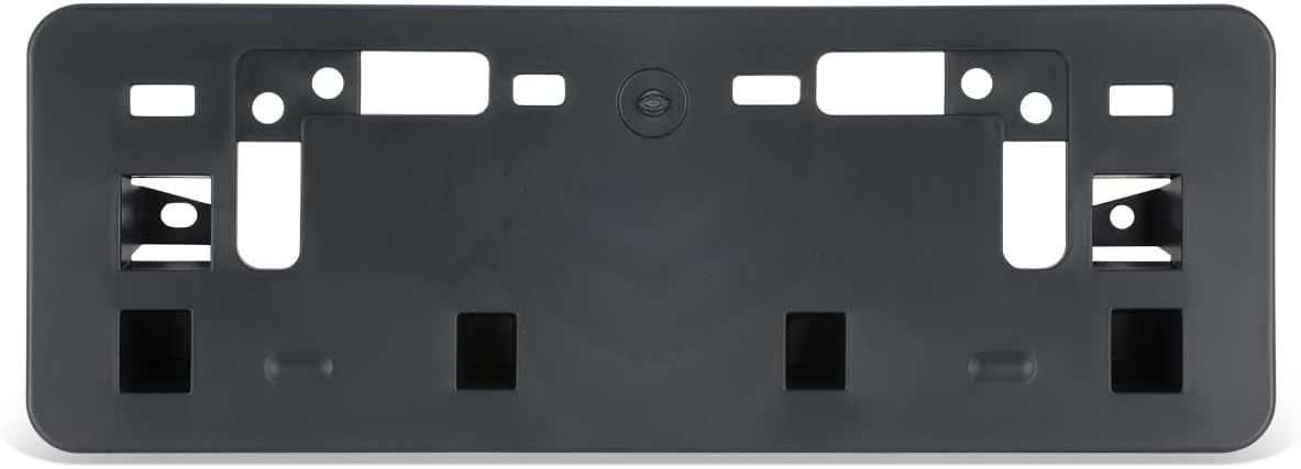 DAT AUTO PARTS Front Bumper Cover License Plate Frame Tag Mounting Bracket Holder Replacement for 2017-2020 Lexus IS350 / IS300 And 2017 IS200T Bla...