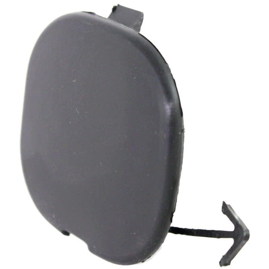 DAT AUTO PARTS Front Bumper Tow Hook Eye Hole Cover Bracket Insert Mounting Retainer Replacement For 2009 - 2010 Nissan Murano Black Textured NI102...