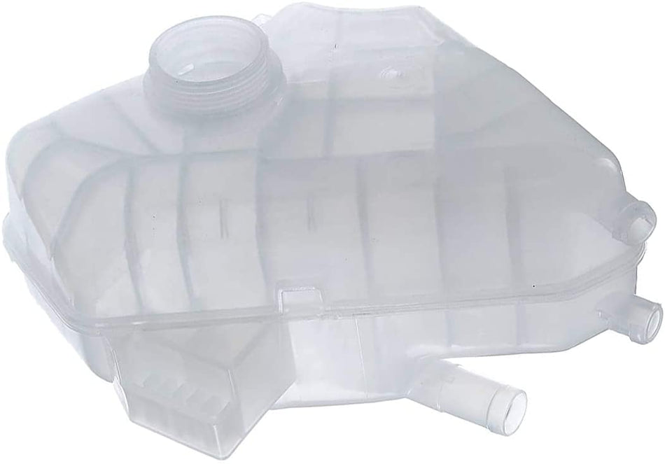DAT AUTO PARTS Engine Coolant Recovery Bottle Overflow Reservoir Tank Replacement for 2011-2019 Ford Fiesta Sedan and Hatchback White Textured Plas...