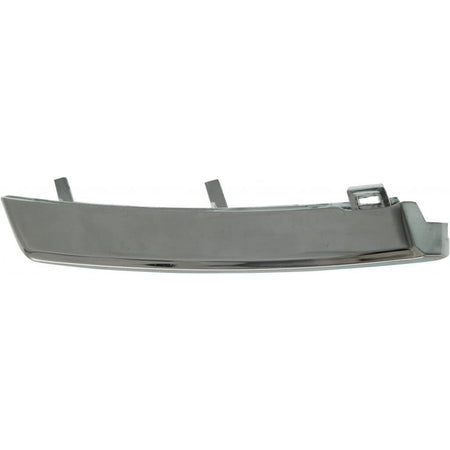 DAT AUTO PARTS Front Right Passenger Side Upper Grille Molding Bracket Replacement For 2007 - 2009 Honda CR-V EX EX-L Chrome Smooth HO1213110 71124...
