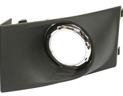 DAT AUTO Front Left Driver & Right Passenger Set of 2 Fog Light Bezel Cover Replacement For 2008-2011 Ford Focus 2009-2011 Sedan Only Black & Chrom...