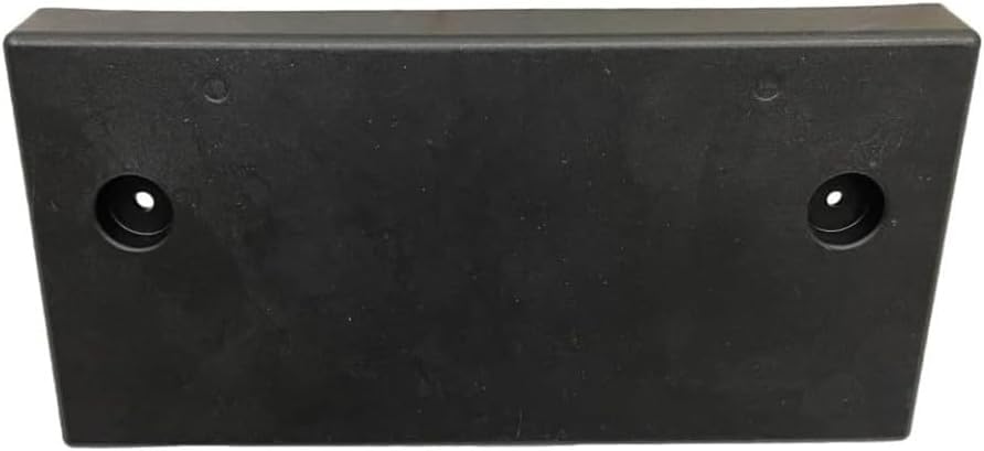 DAT AUTO PARTS Front License Plate Bracket Frame Cover Tag Holder Replacement for 2022 2023 2024 Hyundai Santa Cruz Black Textured Plastic HY106813...
