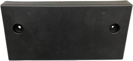 DAT AUTO PARTS Front License Plate Bracket Frame Cover Tag Holder Replacement for 2022 2023 2024 Hyundai Santa Cruz Black Textured Plastic HY106813...