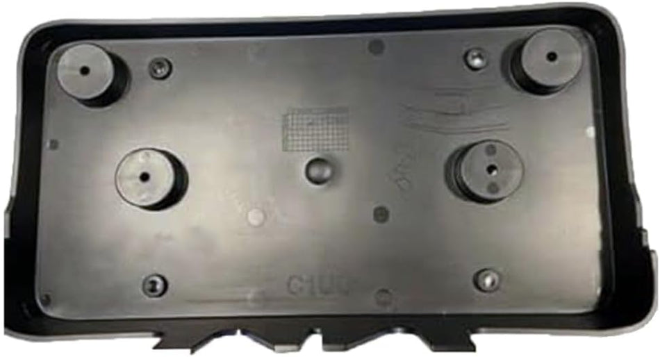 DAT AUTO PARTS Front License Plate Bracket Frame Cover Tag Holder Replacement for 2020 - 2023 GMC Acadia Black Textured GM1068234 84723652