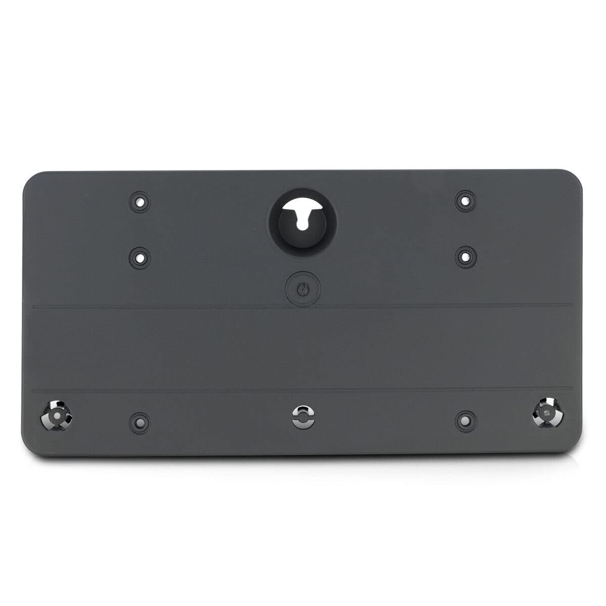 DAT AUTO PARTS Front License Plate Bracket Frame Cover Tag Holder Replacement for 2014 - 2017 Mercedes-Benz S550 With AMG Styling Black Textured Pl...