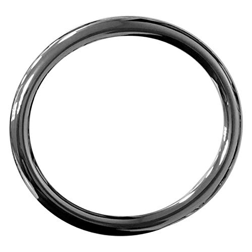 DAT AUTO PARTS Front Left Driver Side Fog Light Trim Lamp Ring Bumper Insert Replacement for 2012-2015 Honda Pilot EX SE EX-L Touring Models Silver...